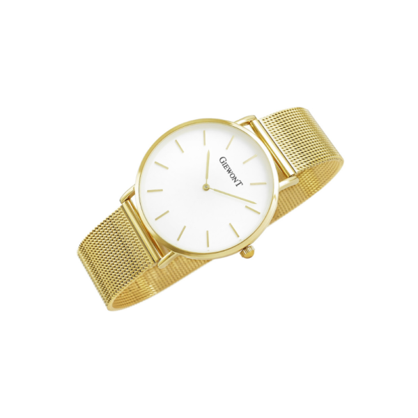 Zegarek Damski GIEWONT Harmony GW1970-1 Pure White/Gold Effect - obrazek 3