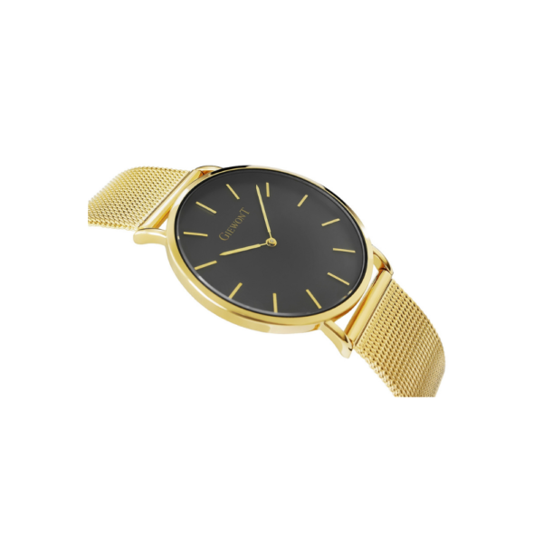 Zegarek Damski GIEWONT Harmony GW1970-2 Black/Gold Effect - obrazek 4