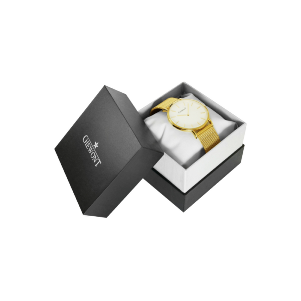 Zegarek Damski GIEWONT Harmony GW1970-1 Pure White/Gold Effect - obrazek 6