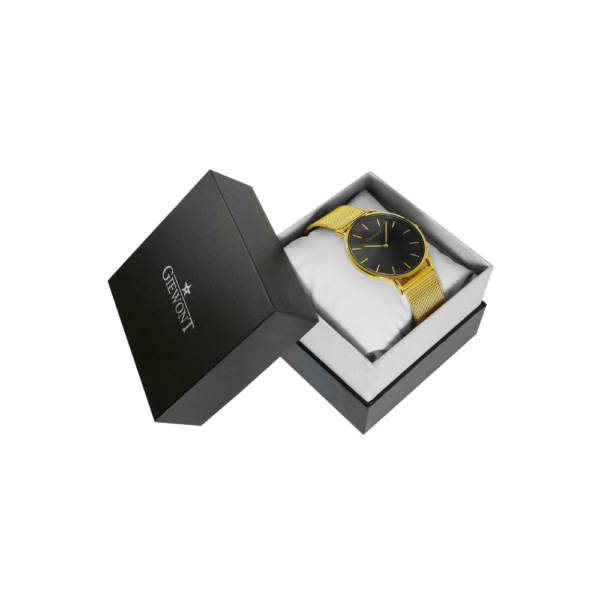 Zegarek Damski GIEWONT Harmony GW1970-2 Black/Gold Effect - obrazek 6