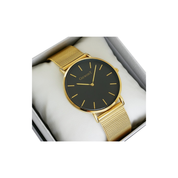 Zegarek Damski GIEWONT Harmony GW1970-2 Black/Gold Effect - obrazek 7