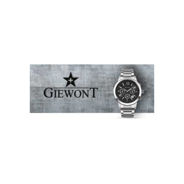 Zegarek Męski Giewont Apex Chrono GW6480-1 Chronograf Silver/Black - obrazek 10