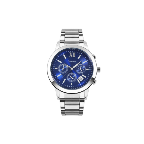 Zegarek Męski Giewont Apex Chrono GW6480-2 Chronograf Silver/Blue