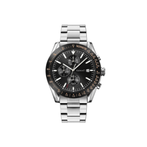 Zegarek Męski Giewont PrimeChrono GW8620-1 Chronograf Silver/Black
