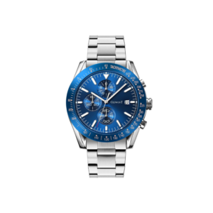 Zegarek Męski Giewont PrimeChrono GW8620-2 Chronograf Silver/Blue