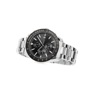 Zegarek Męski Giewont PrimeChrono GW8620-1 Chronograf Silver/Black