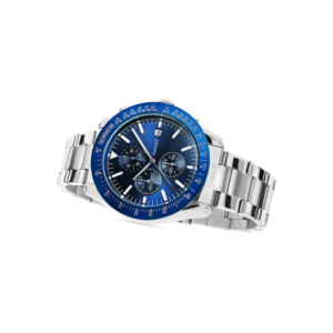Zegarek Męski Giewont PrimeChrono GW8620-2 Chronograf Silver/Blue