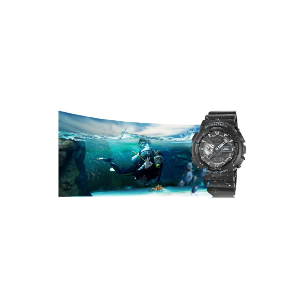 Zegarek Męski CASIO G-SHOCK GA-110-1BER + BOX - obrazek 11