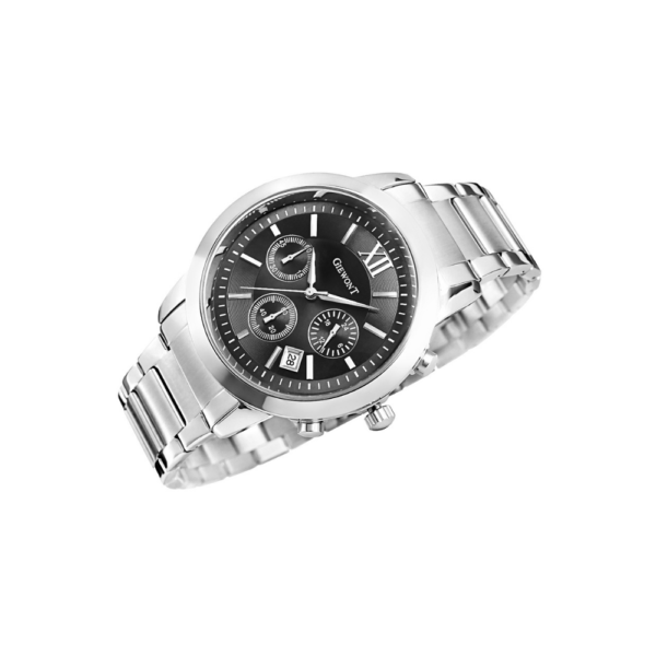 Zegarek Męski Giewont Apex Chrono GW6480-1 Chronograf Silver/Black - obrazek 3