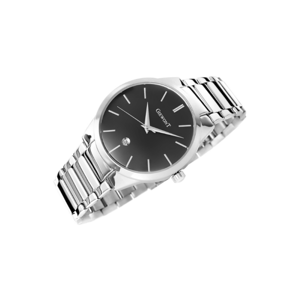 Zegarek Męski GIEWONT Timeless GW4290-2 Silver/Black - obrazek 3