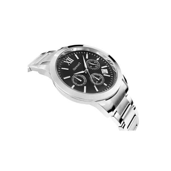 Zegarek Męski Giewont Apex Chrono GW6480-1 Chronograf Silver/Black - obrazek 4
