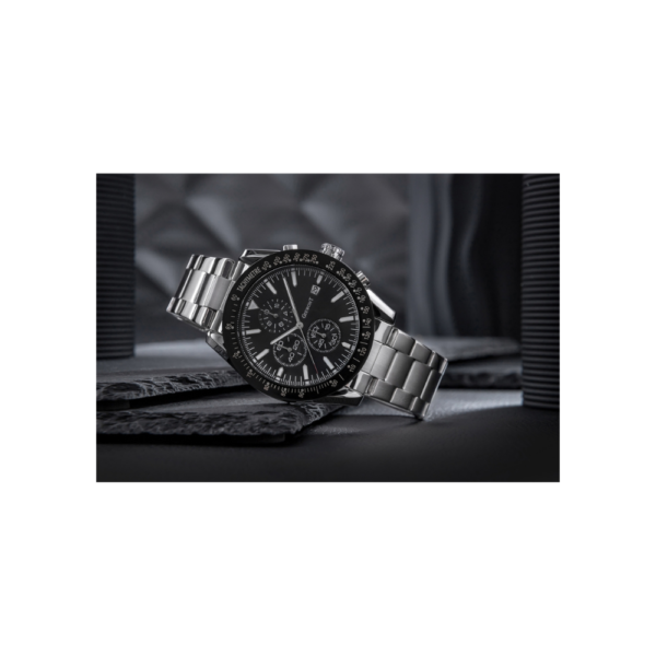 Zegarek Męski Giewont PrimeChrono GW8620-1 Chronograf Silver/Black - obrazek 7