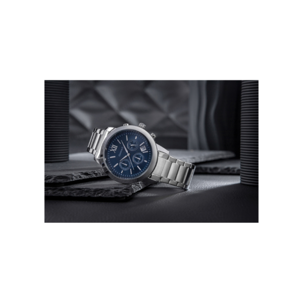 Zegarek Męski Giewont Apex Chrono GW6480-2 Chronograf Silver/Blue - obrazek 8
