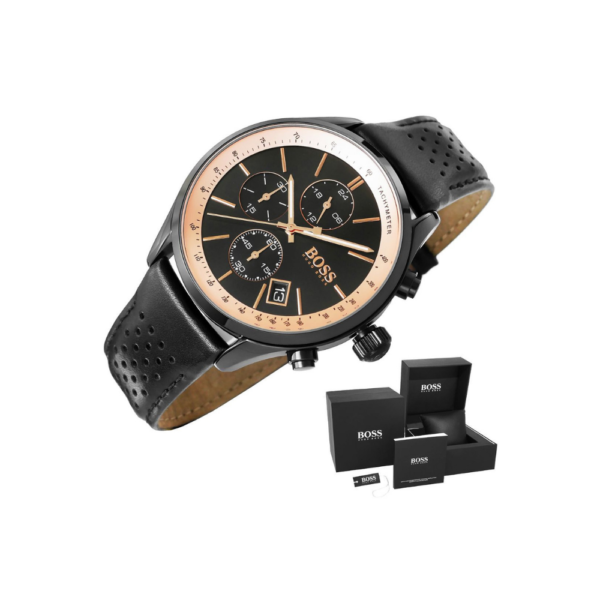 Zegarek Męski Hugo Boss Grand Prix 1513550 + BOX - obrazek 6
